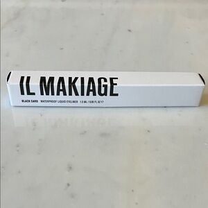 ✨ IL MAKIAGE Waterproof Liquid Eyeliner – Black Card, Full Size, New ✨